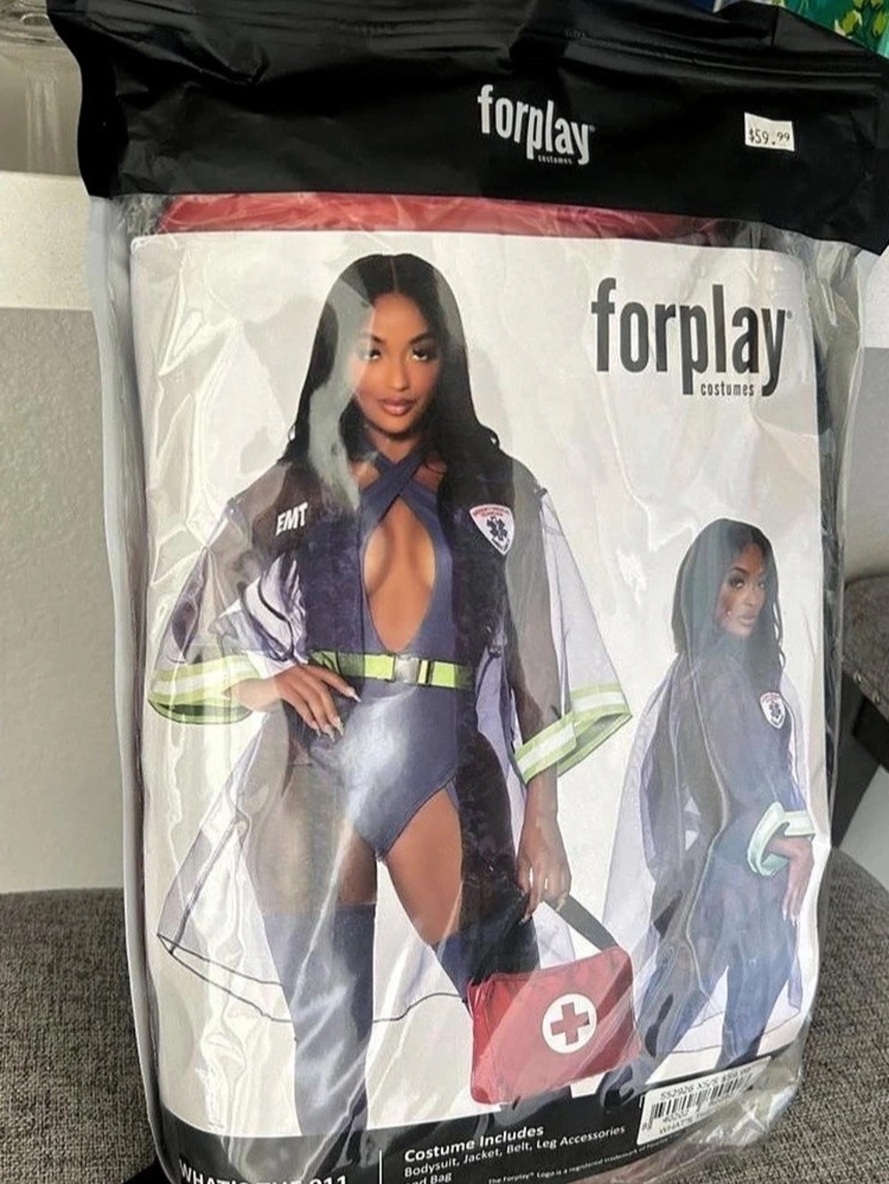 Forplay EMT Costume XS/S NWT